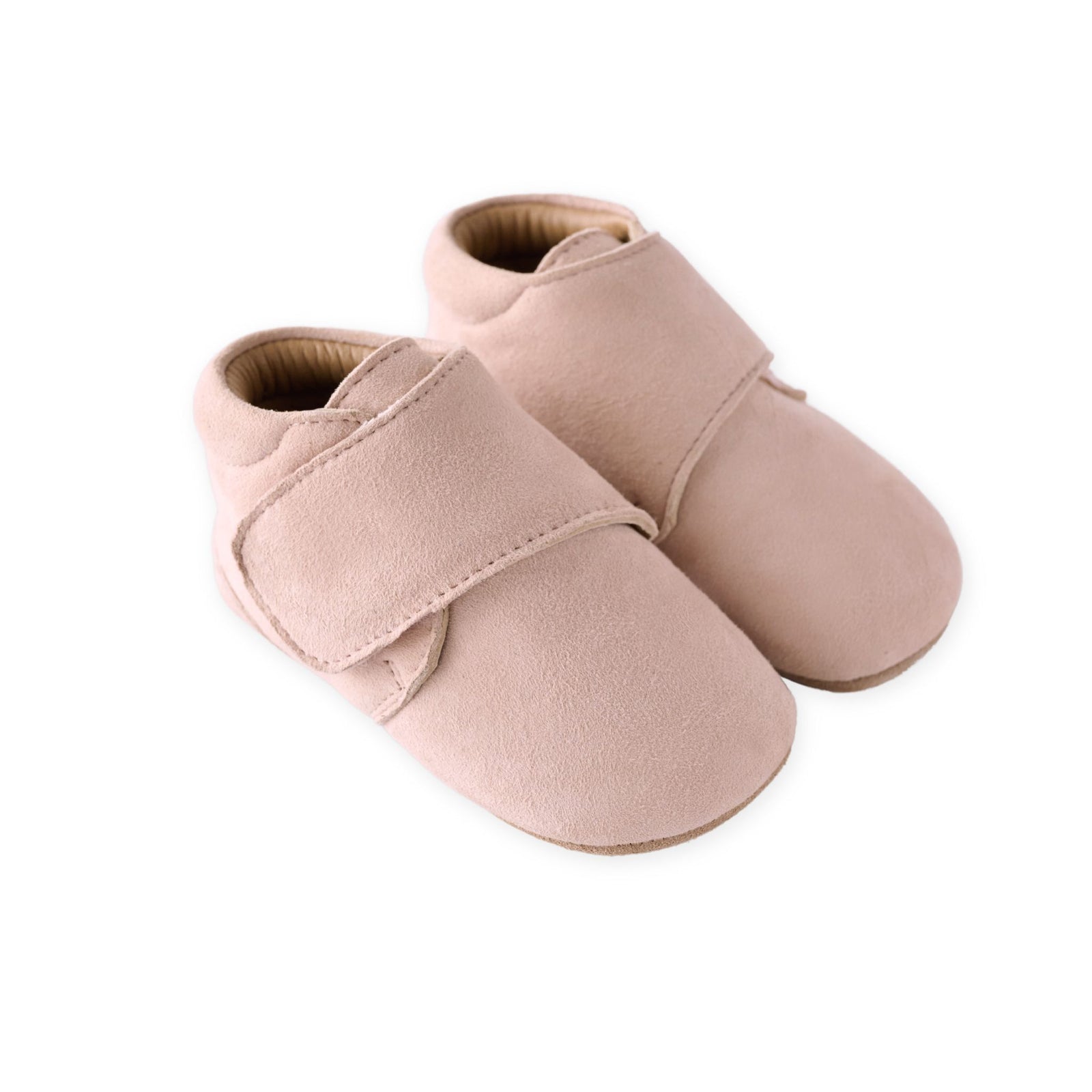 Suede Babble Bootie Booties Pehr Canada Rose 0 - 3 mos. 