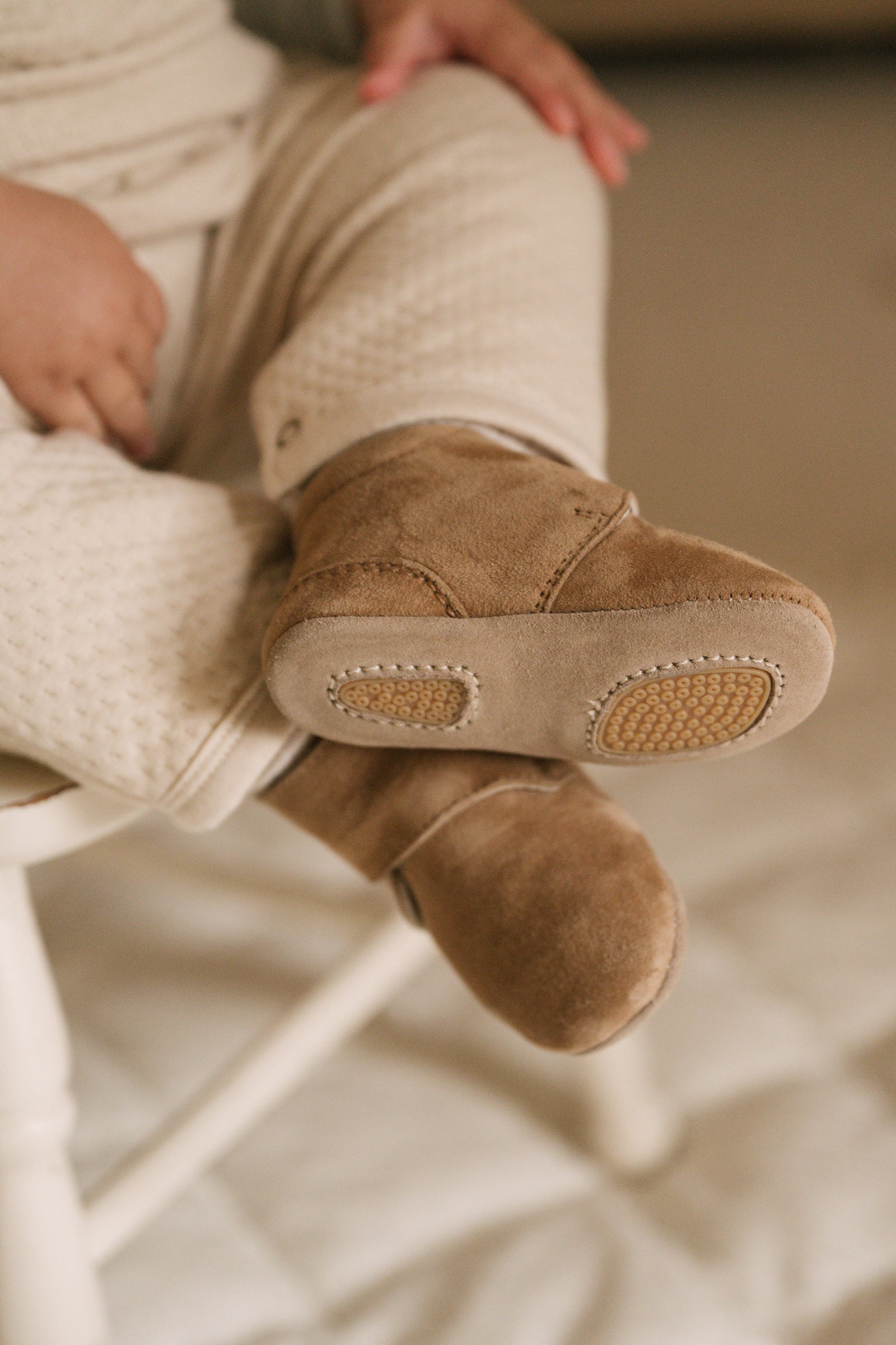 Suede Babble Bootie Booties Pehr Canada   