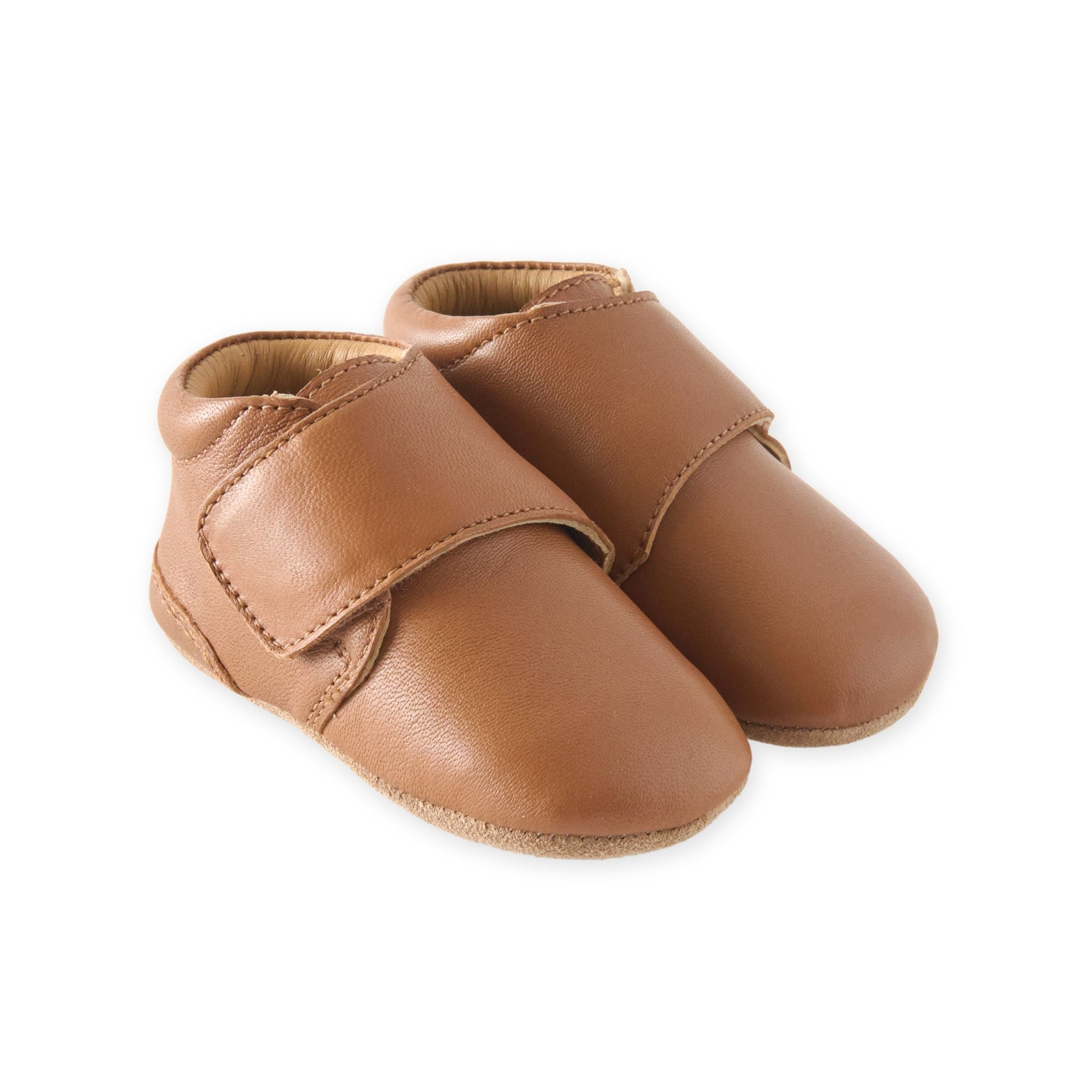 Pehr-Leather Babble Bootie-Chestnut-1