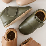 Pehr-Leather Babble Bootie-Olive-6