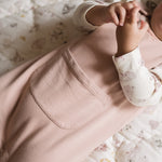 Pehr-French Terry Overalls- Soft Peony-2