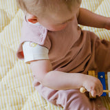 Pehr-French Terry Overalls- Soft Peony-5