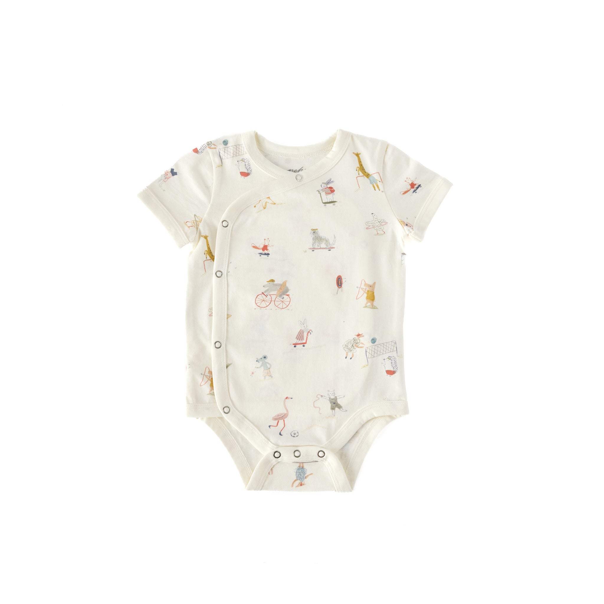 Pehr-Short Sleeve Kimono One-Piece-Jungle Gym-1