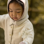 Pehr-Toddler Wool Knit Balaclava-Natural - Rose-4