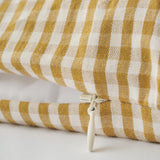 Pehr-Gingham Duvet Cover-Dijon-3