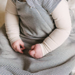 Pehr - Sailor Stripe Front Zipper 1.0 TOG Sleep Bag - Ink- 0-9 mos-2