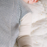 Pehr - Sailor Stripe Front Zipper 1.0 TOG Sleep Bag - Ink- 0-9 mos-3