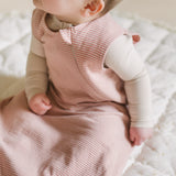 Pehr - Sailor Stripe Front Zipper 1.0 TOG Sleep Bag - Tea Rose - 0-9 mos-3