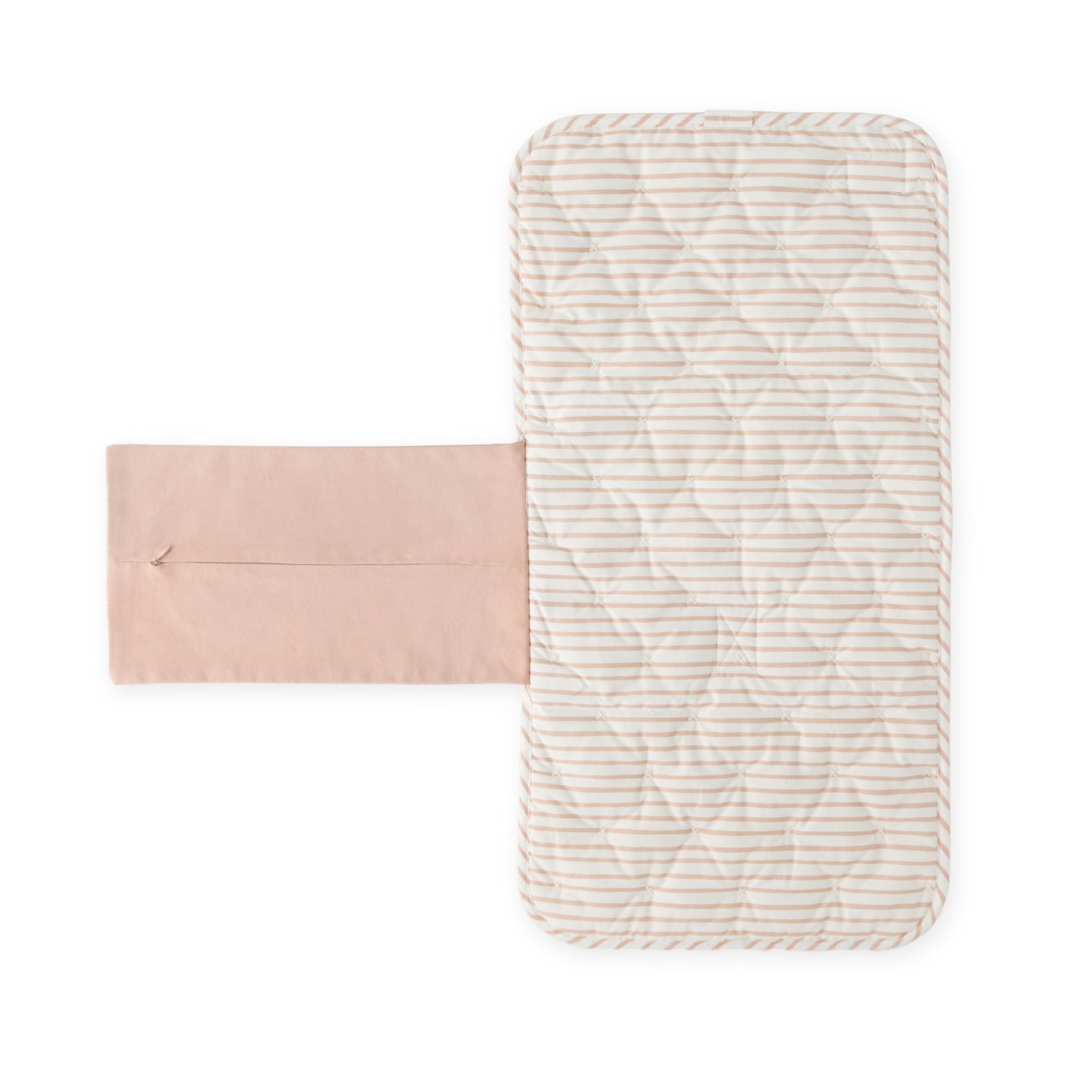 Pehr-Striped On the Go Portable Changing Pad-Stripes Away Rose Pink-2