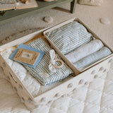 Pehr-Striped On the Go Portable Changing Pad-Stripes Away Deep Sea-5