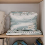 Pehr-Striped On the Go Portable Changing Pad-Stripes Away Deep Sea-6