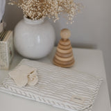 Pehr-Striped On the Go Portable Changing Pad-Stripes Away Pebble Grey-3