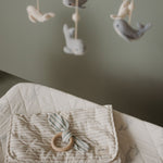 Pehr-Striped On the Go Portable Changing Pad-Stripes Away Pebble Grey-5