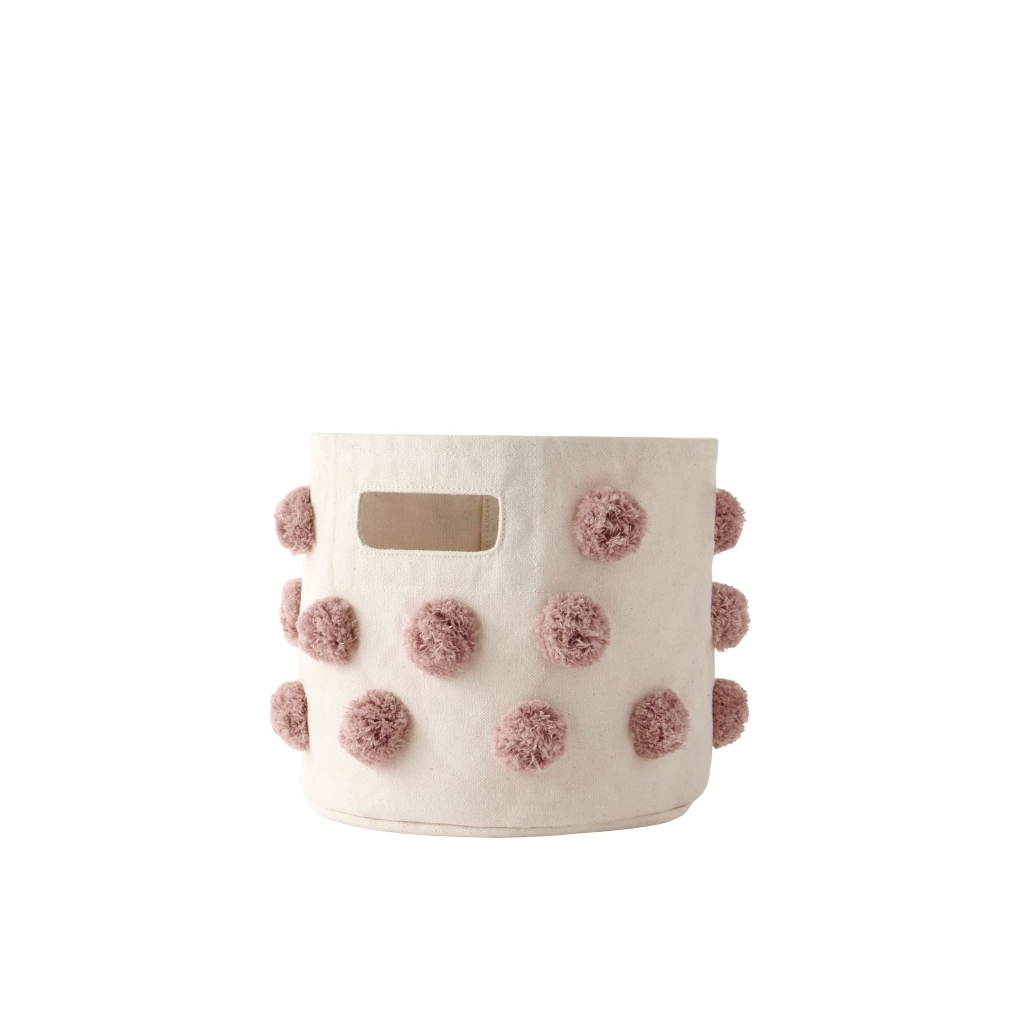 Pom Pom Basket - Mini - Rose Pink