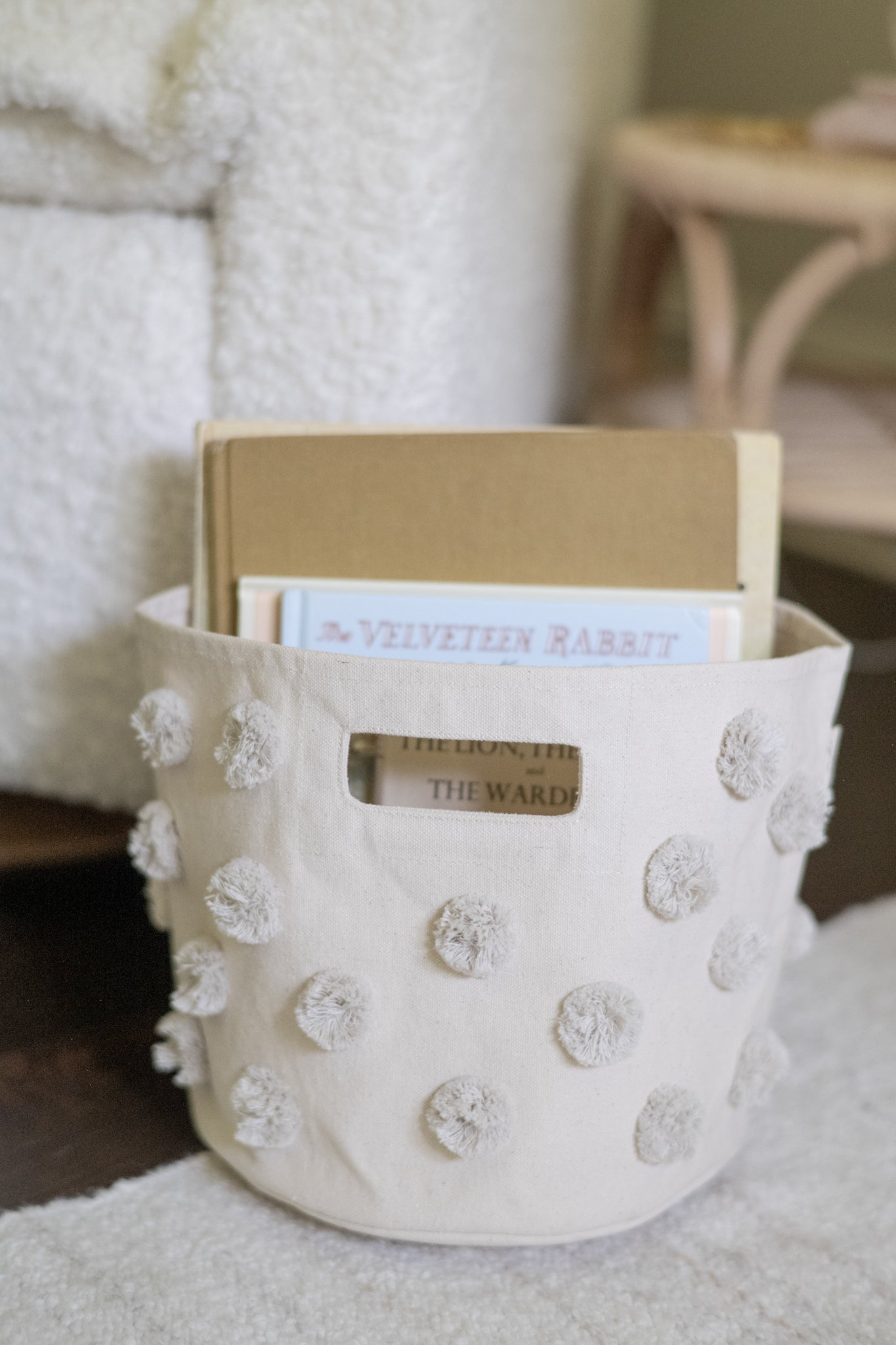 Pehr-Pom Pom Basket-Pint-Grey-2