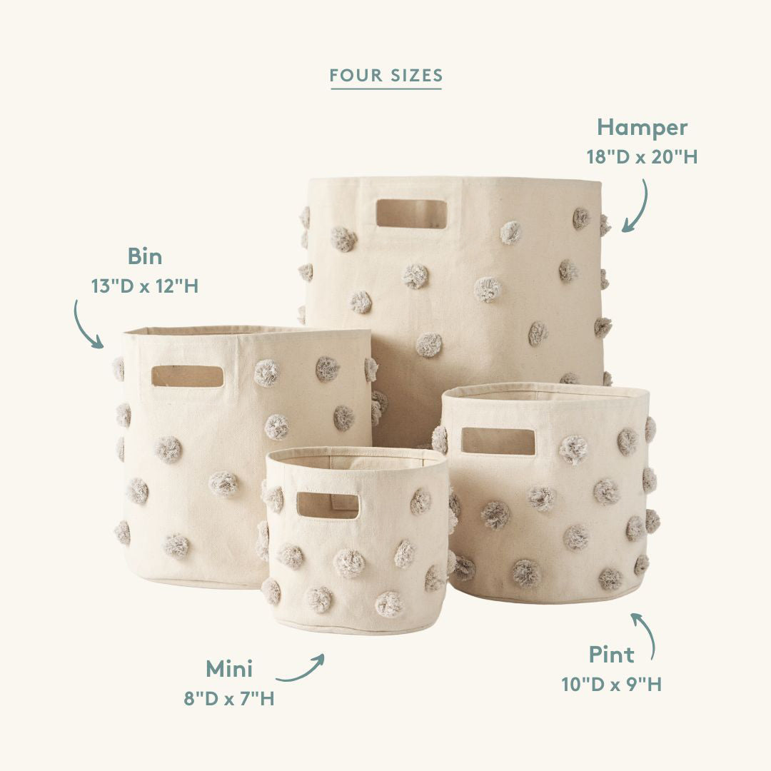 Pehr-Pom Pom Basket-Pint-Grey-6