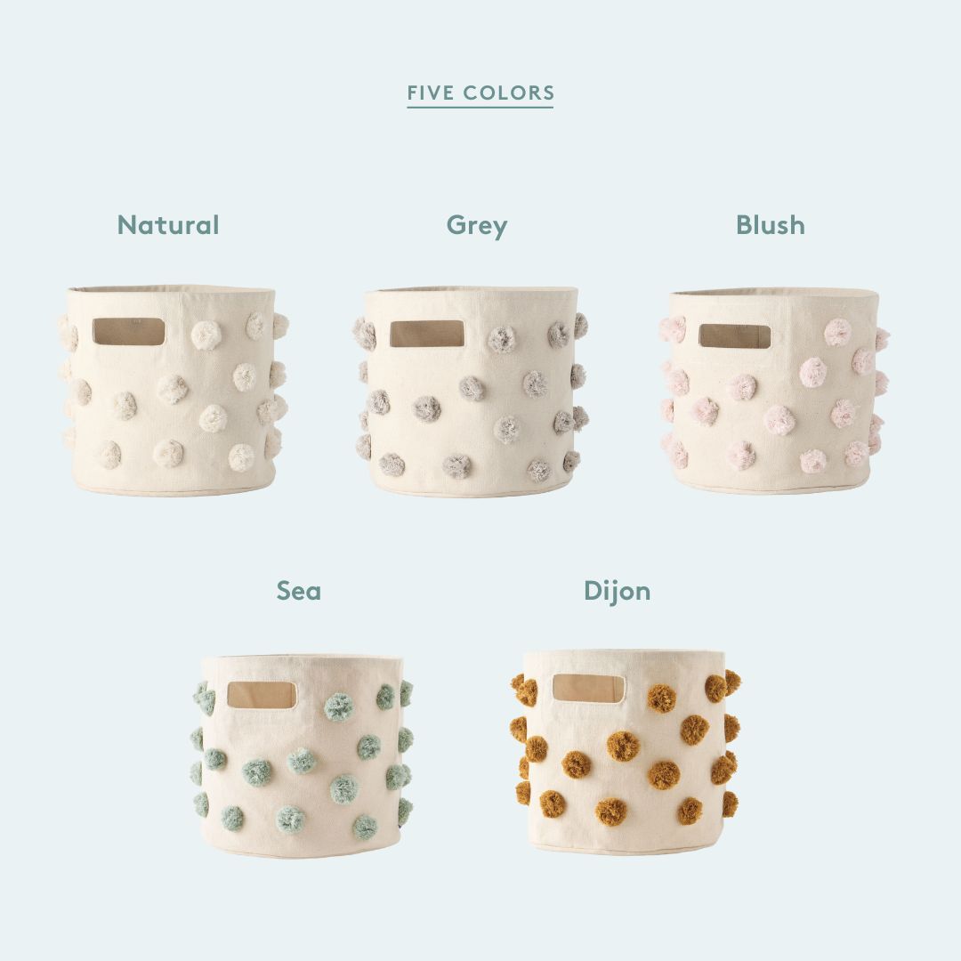 Pehr-Pom Pom Basket-Pint-Grey-7