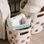 Pom Pom Basket - Pint - Rose Pink