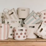 Pom Pom Basket - Pint - Sage