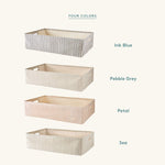 Pehr - Printed Hideaway Caddy - Stripes Away Petal -6