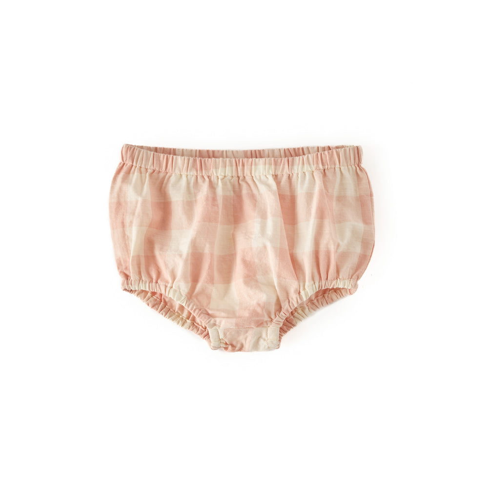 Bloomer Bloomers & Shorts Pehr Checkmate Shell Pink 0 - 3 mos. 