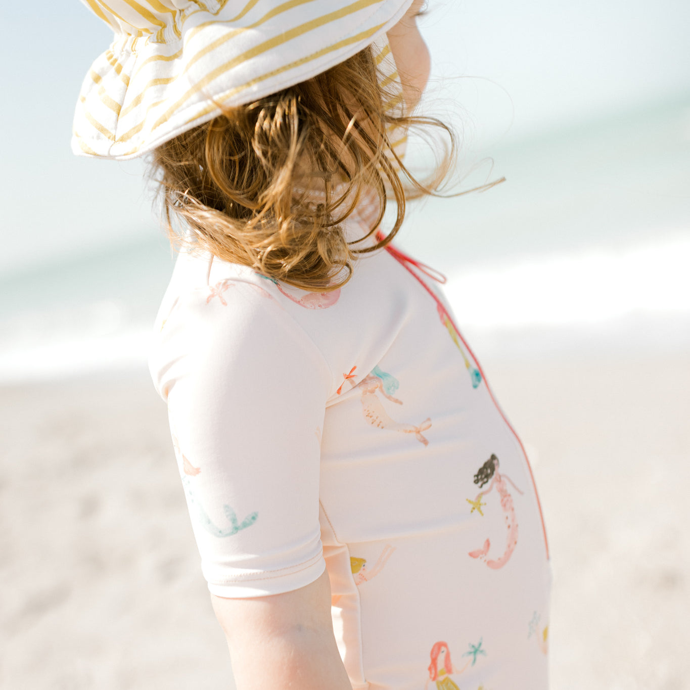 Pehr-Bucket Hat-Stripes Away Marigold-Baby-2