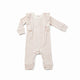 Ruffle Romper Romper Pehr Stripes Away Peony 0 - 3 mos. 