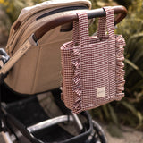 Pehr-Bucket Stroller Organizer Set-Mulberry-2