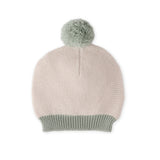 Pehr-Wool Knit Hat-Natural - Sage-1