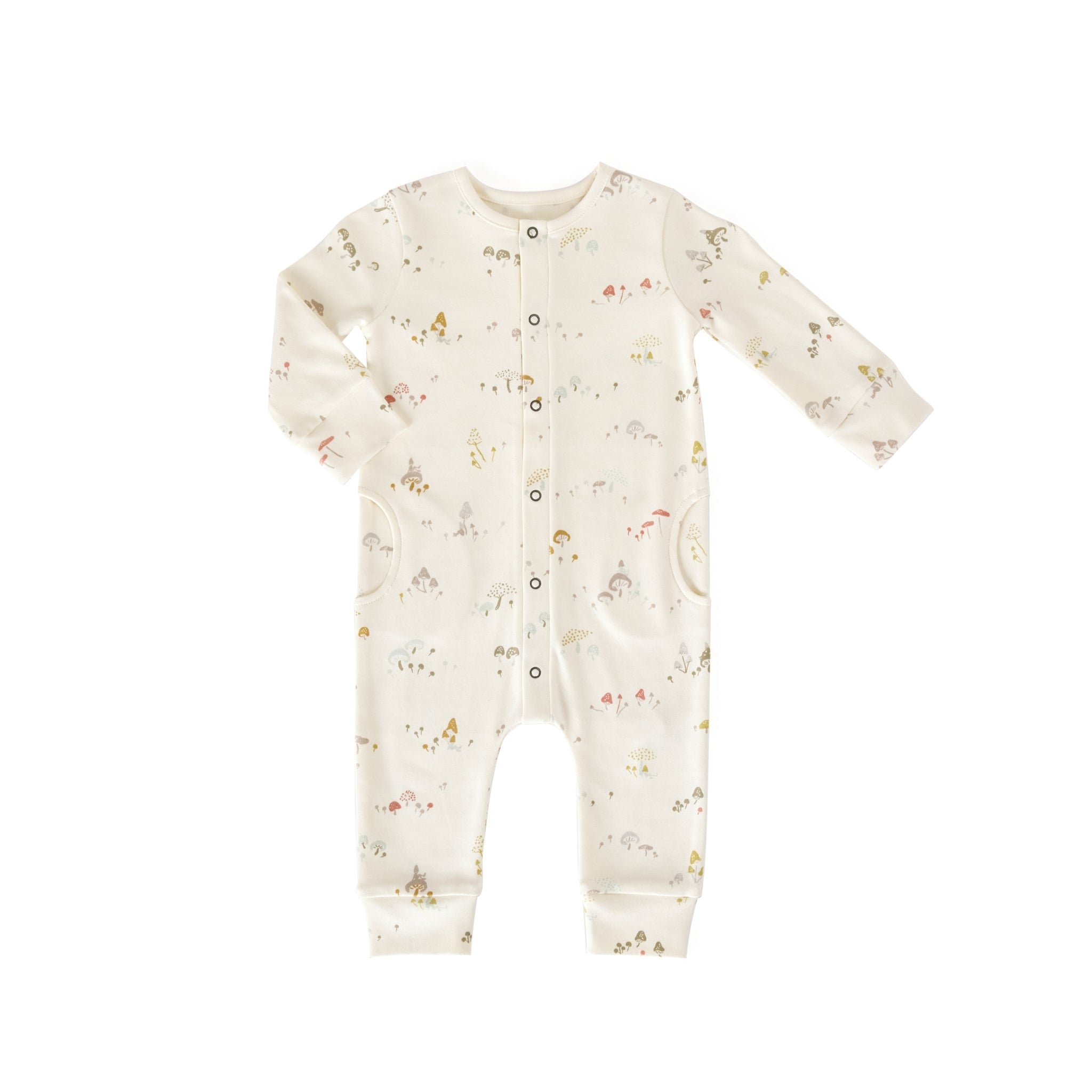 Pehr-Placket Romper-Mini Mushrooms-1