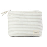 On The Go Pouch Pouch Pehr Stripes Away Pebble Grey Medium 