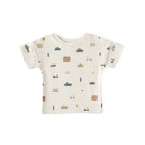 Dropped Shoulder Short Sleeve T-Shirt T-Shirt Pehr Canada Rush Hour 18 - 24 mos. 