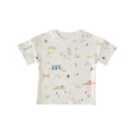 Pehr-Dropped Shoulder Short Sleeve T-Shirt-Explore the World-1