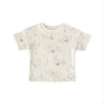 Dropped Shoulder Short Sleeve T-Shirt T-Shirt Pehr Canada Flower Patch 18 - 24 mos. 