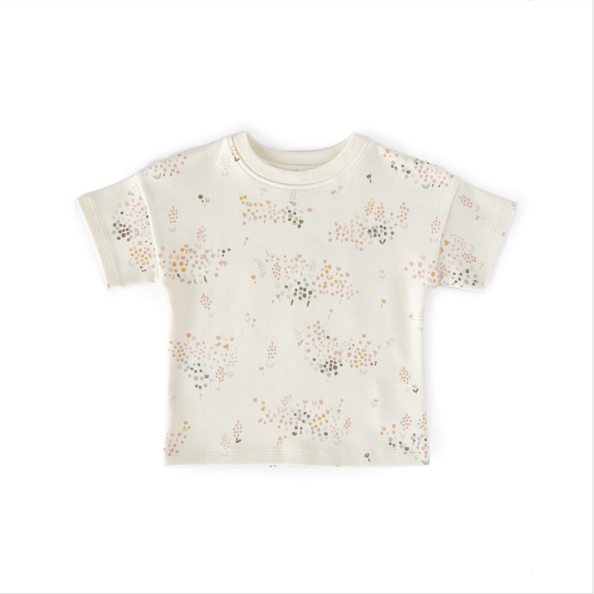 Dropped Shoulder Short Sleeve T-Shirt T-Shirt Pehr Canada Flower Patch 18 - 24 mos. 