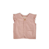 Pehr-French Terry Ruffle Vest-Soft Peony-1