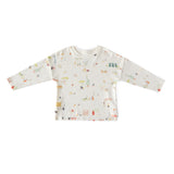 Pehr-Dropped Shoulder Long Sleeve Toddler Top-Explore the World-1
