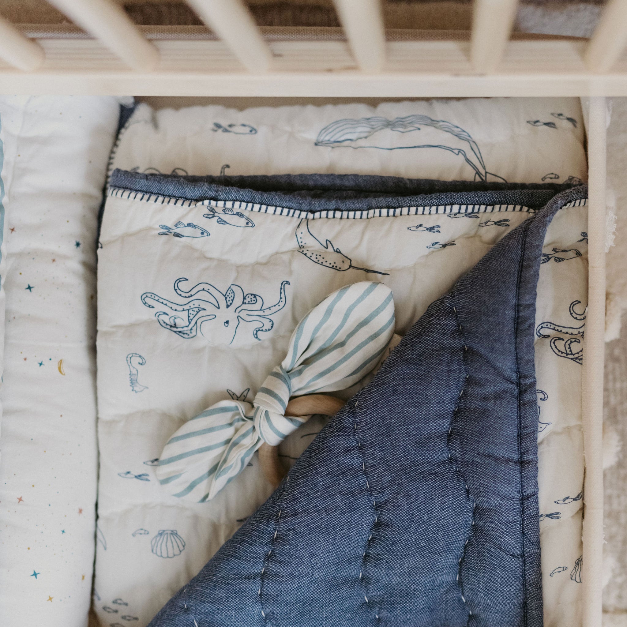 Chambray Blanket Blanket Pehr Canada   