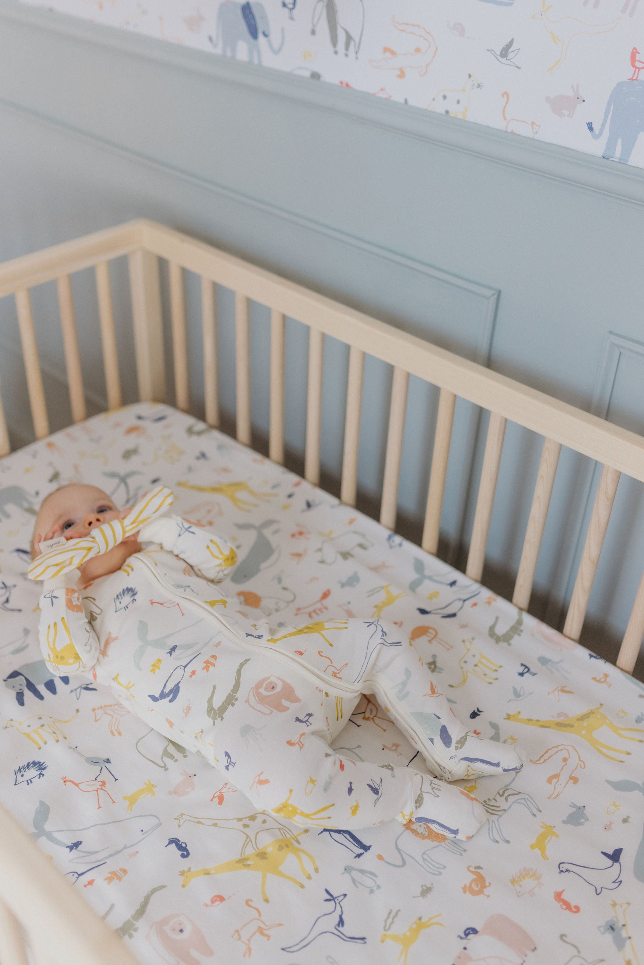 Crib Sheet Crib Sheet Pehr   