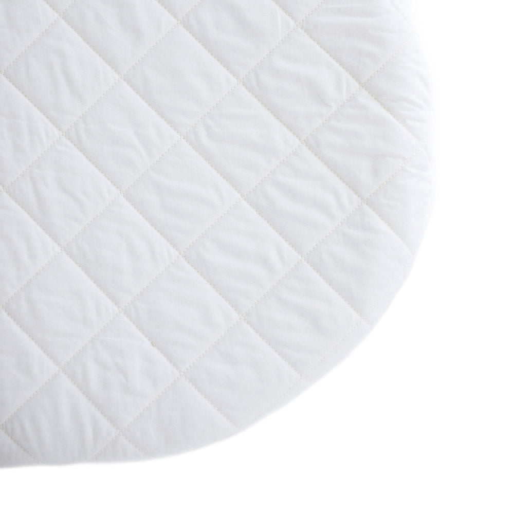 No Mess On Me Quilted Pad Cover Mattress Pehr Natural  