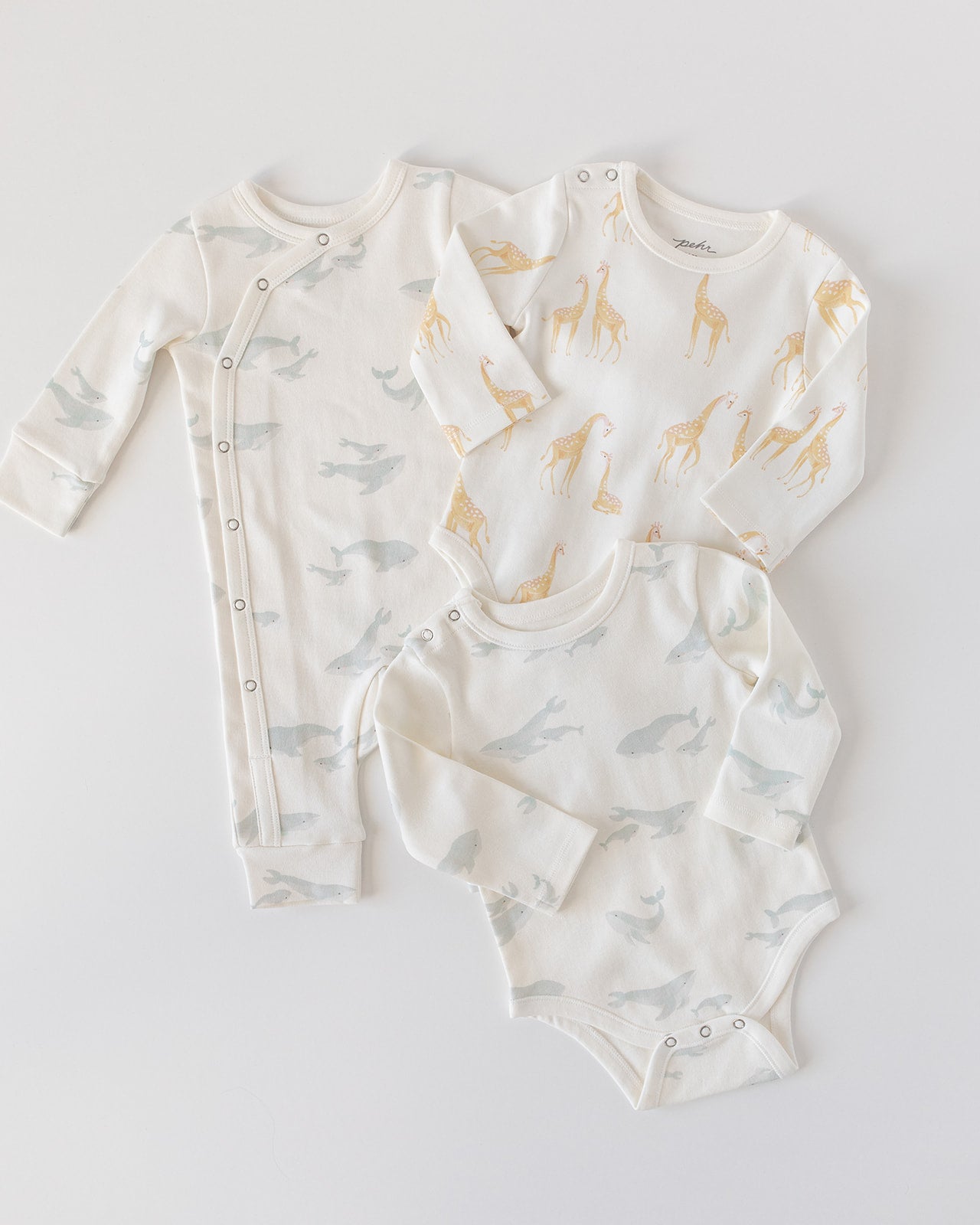 Pehr-Kimono Romper-Follow Me Whale-5