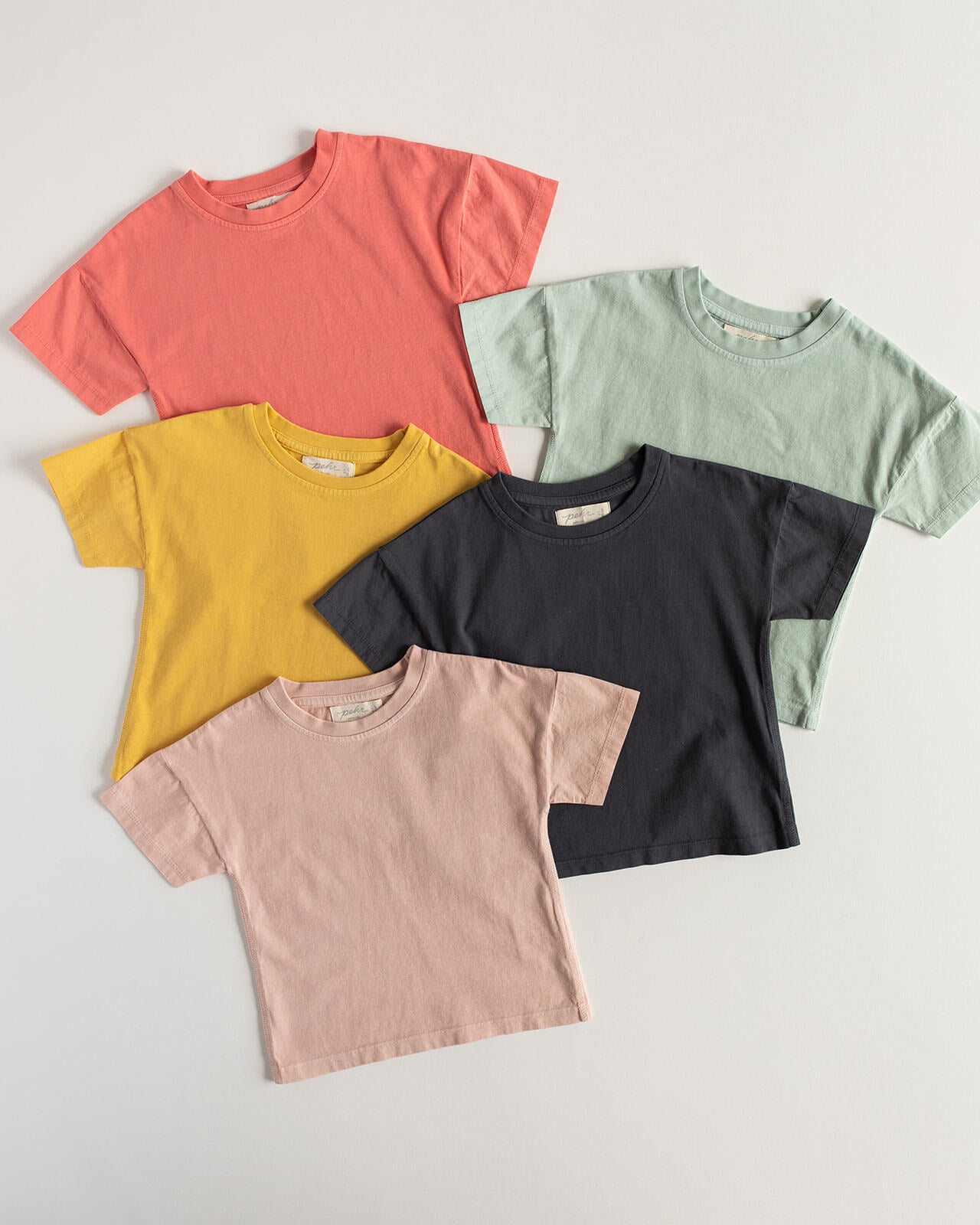 Pehr-Garment Dye T-Shirt-Soft Peony-5