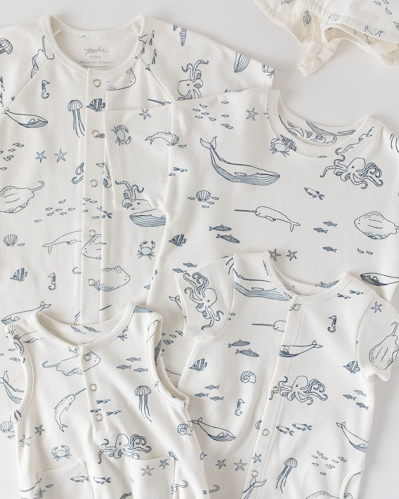 Short Sleeve Romper Romper Pehr   
