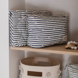 Pehr-On The Go Pouch-Stripes Away Ink Blue Medium-2
