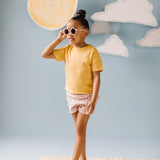 Pehr-Garment Dye T-Shirt-Soft Marigold-3