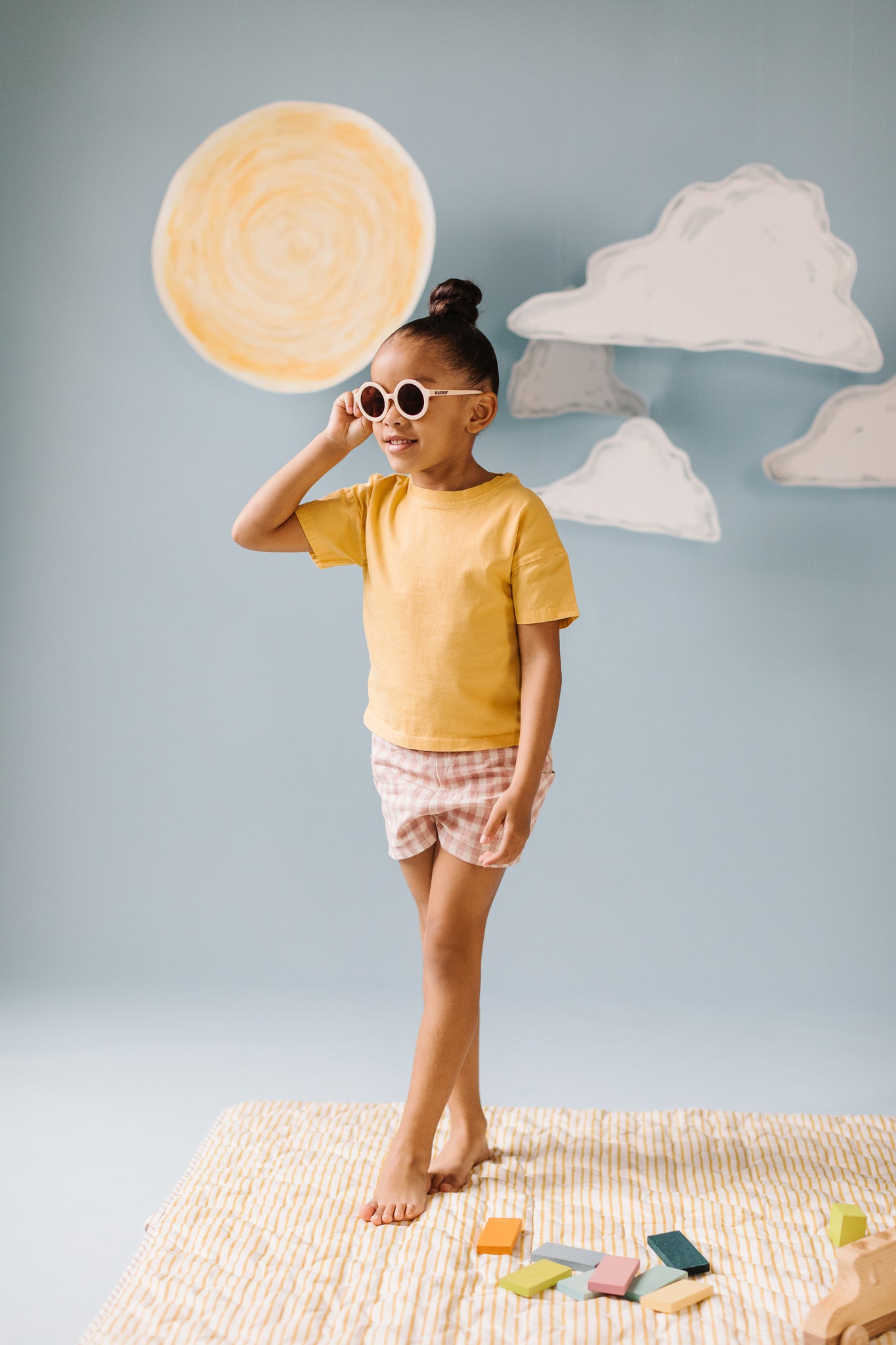 Pehr-Garment Dye T-Shirt-Soft Marigold-3