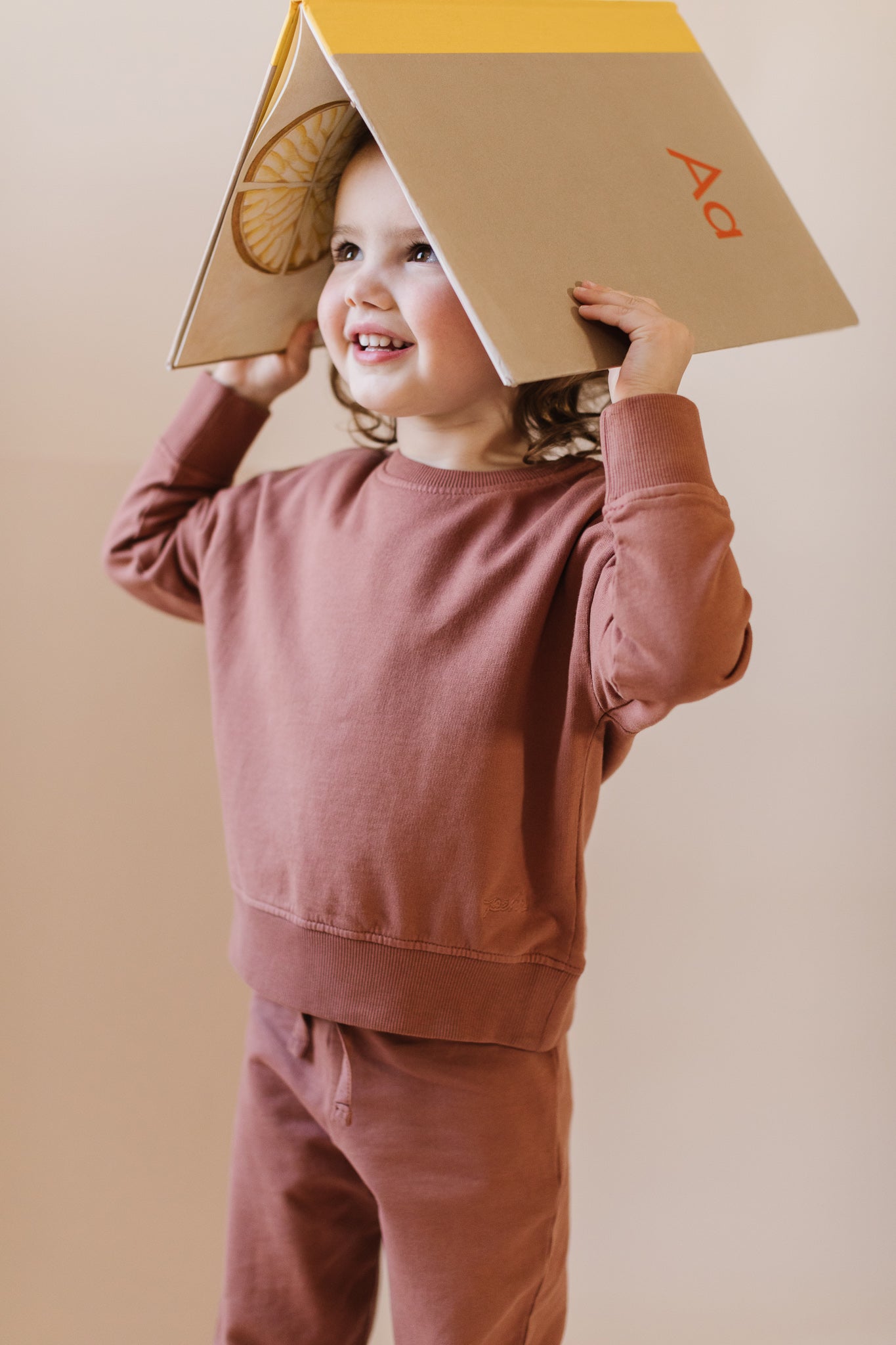 Pehr-French Terry Sweatshirt-Clay-4   