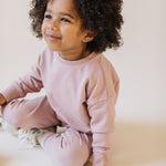 Pehr-French Terry Sweatshirt-Soft Peony-3