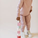 Pehr-French Terry Sweatshirt-Soft Peony-5