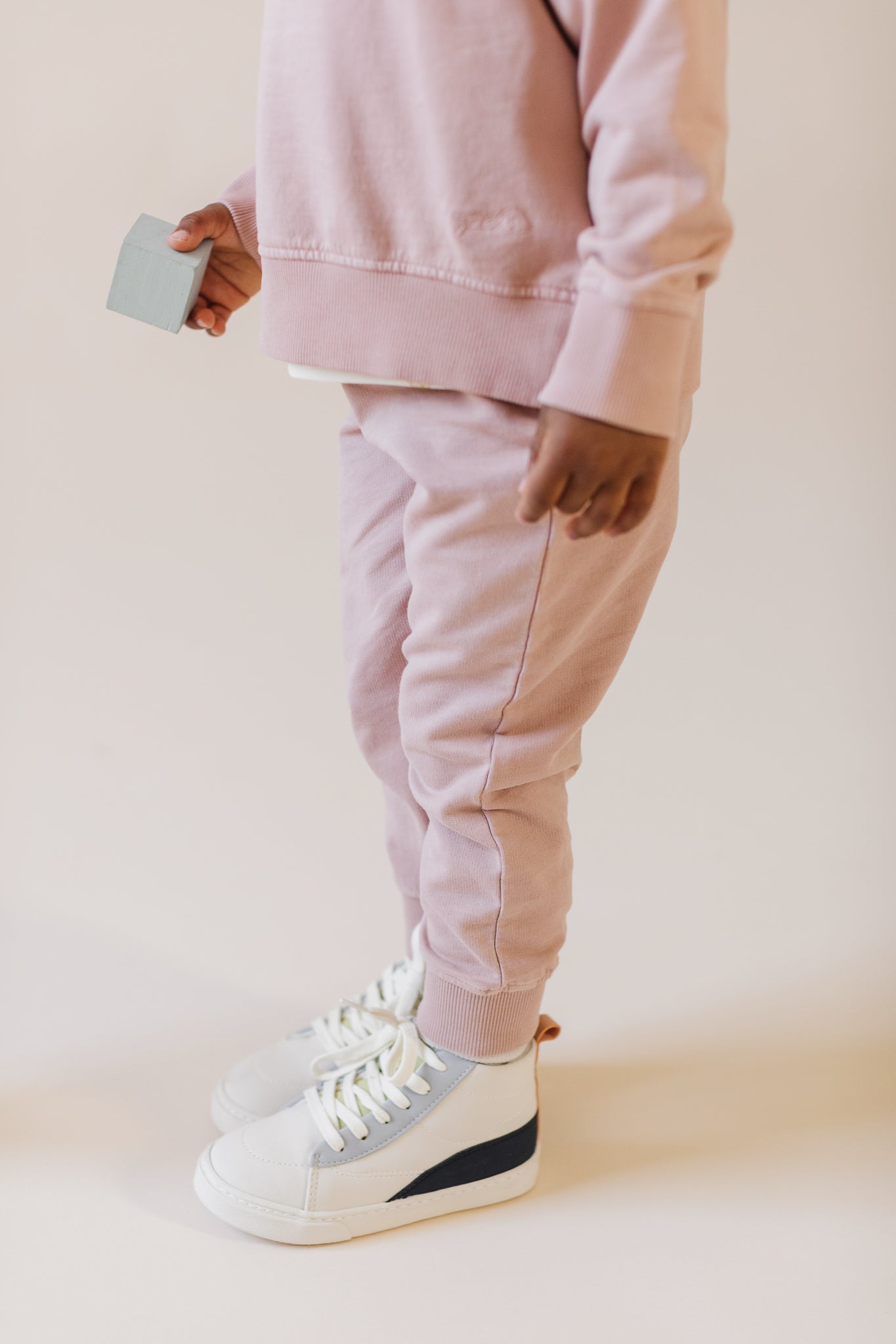 Pehr-French Terry Jogger-Soft Peony-2